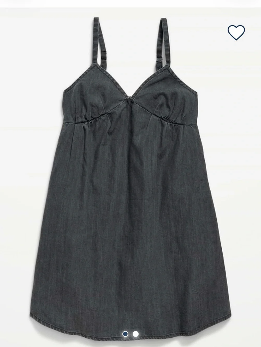 Old Navy Charcoal Gray Cami Dress